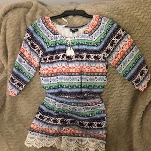 Girls romper. From Belks.